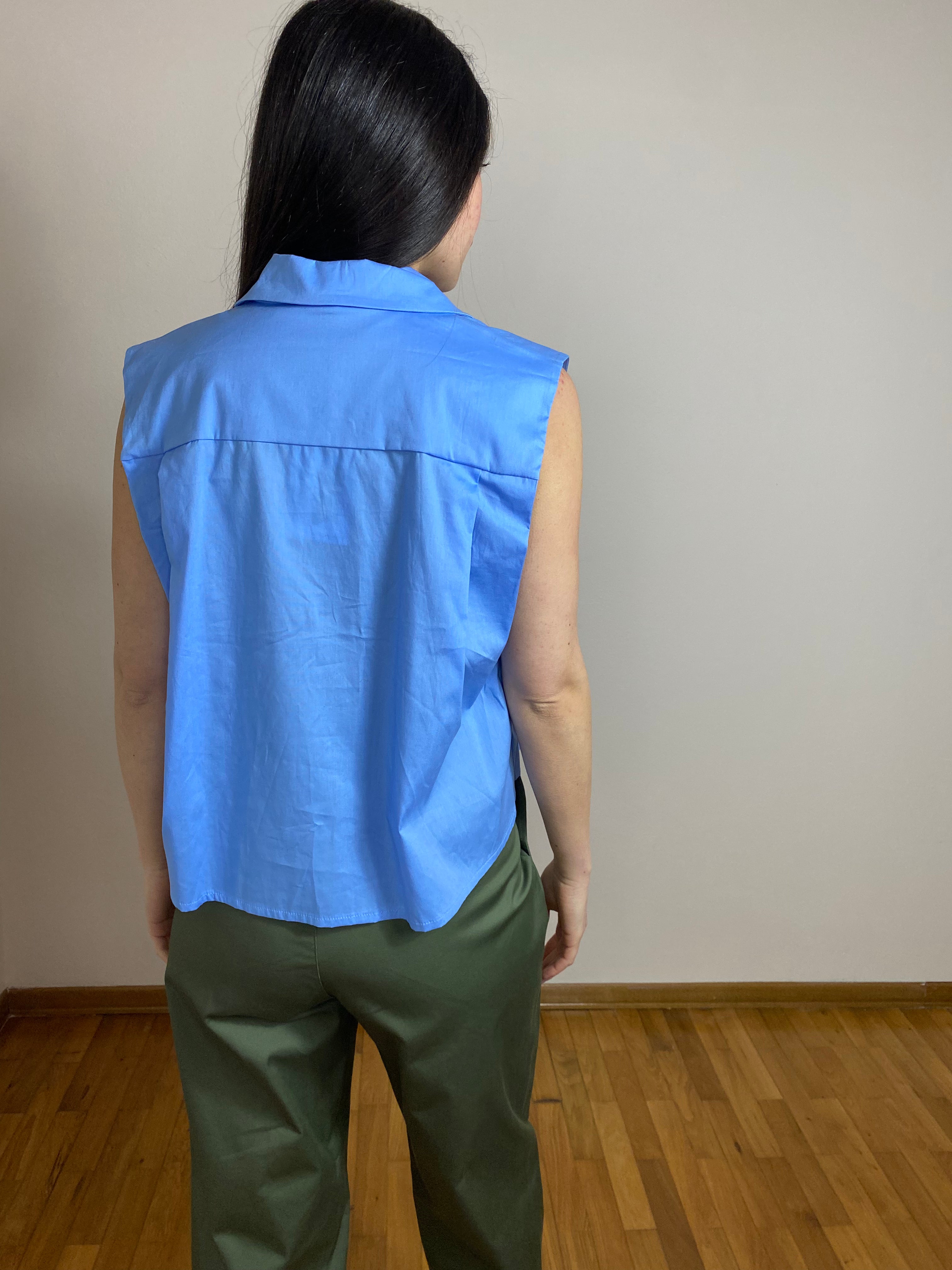 CAMICIA SENZA MANICHE MYASTREET