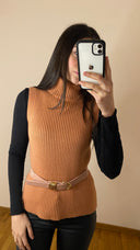 MAGLIA SMANICATA CON CINTURA MYASTREET