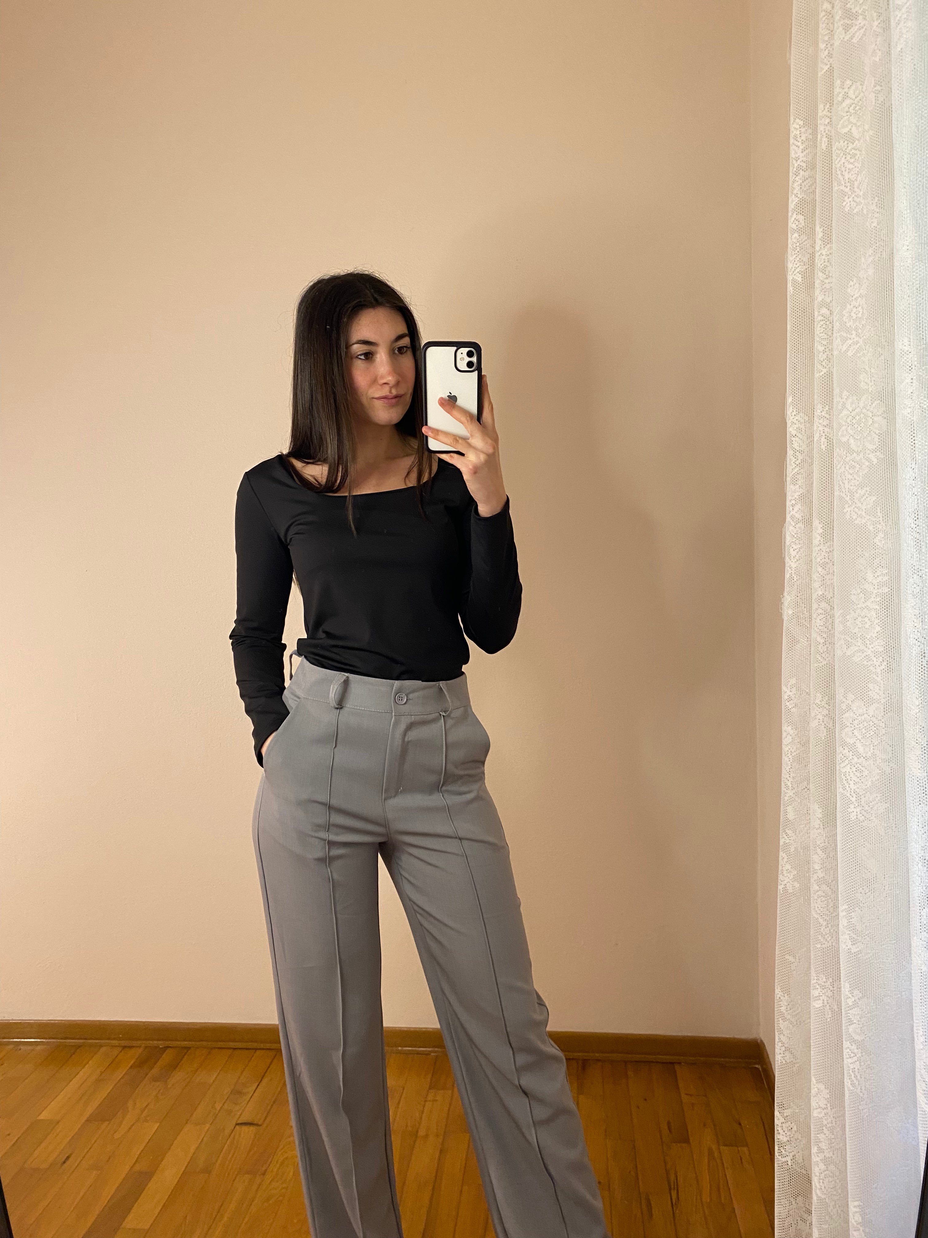 PANTALONE VITA ALTA ELEGANTE